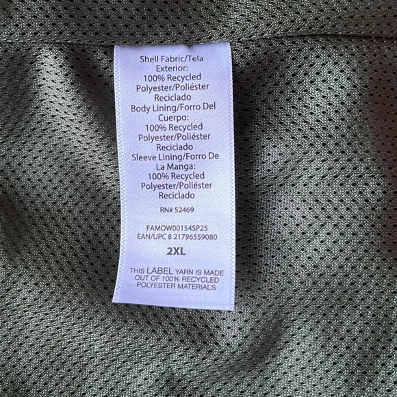 Free Assembly Men’s Green Utility Jacket Size 2XL - Picture 9 of 10